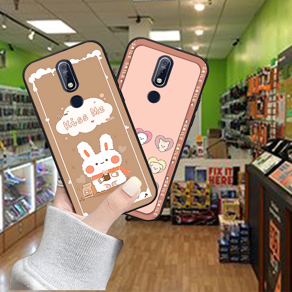 Ốp Nokia 5.1 Plus / 6.1 Plus / X5 / X6 / 7.1 / 7.1 Plus / X7 in hình 3D gấu , ghép hình dễ thương siêu bền