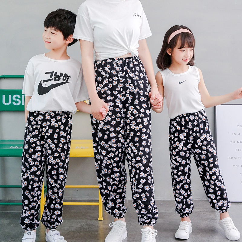 Quần Dài Ống Rộng Phong Cách Boho Size S-3XL Cho Nữ