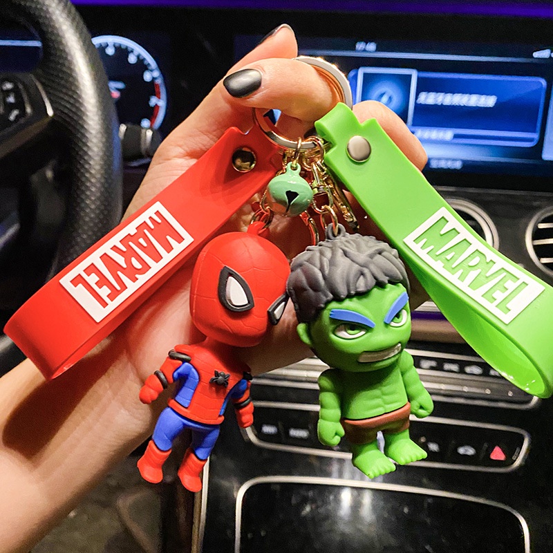 Mới Móc Chìa Khóa Hình Nhân Vật Iron Man Đáng Yêu