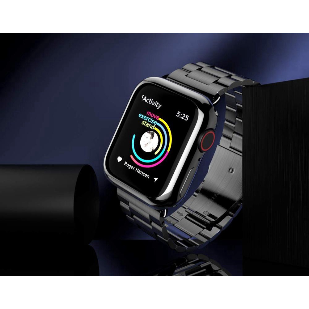 Dây Đeo Bằng Thép Không Gỉ Cho Đồng Hồ Thông Minh iwatch 7 6 SE 5 4 3 2 1 41mm 45mm 44mm 38mm 42mm 40mm