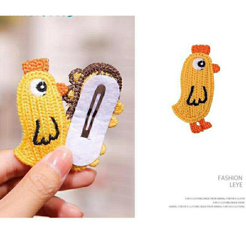 Kẹp Tóc Hình Con Vật DIY