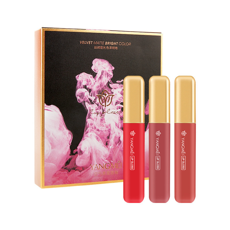 [Hàng mới về] Son Môi Dạng Lỏng Yangmei Màu Nhung Lì Lâu Trôi Chống Thấm Nước Dưỡng Ẩm | BigBuy360 - bigbuy360.vn
