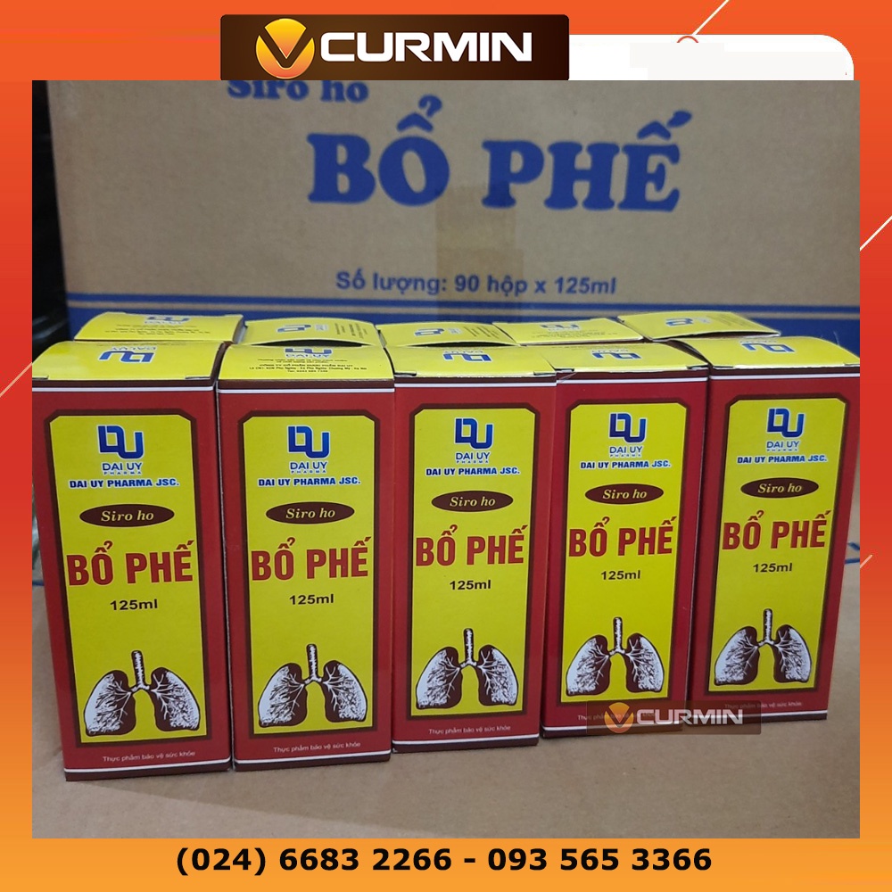 10 SIRO HO BỔ PHẾ 125ml- Bổ phế, hỗ trợ giảm ho