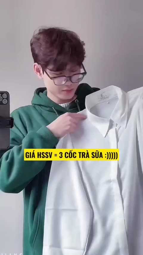 Áo sơ mi dài tay form rộng, chất liệu vải lụa hàn thời trang cao cấp | BigBuy360 - bigbuy360.vn