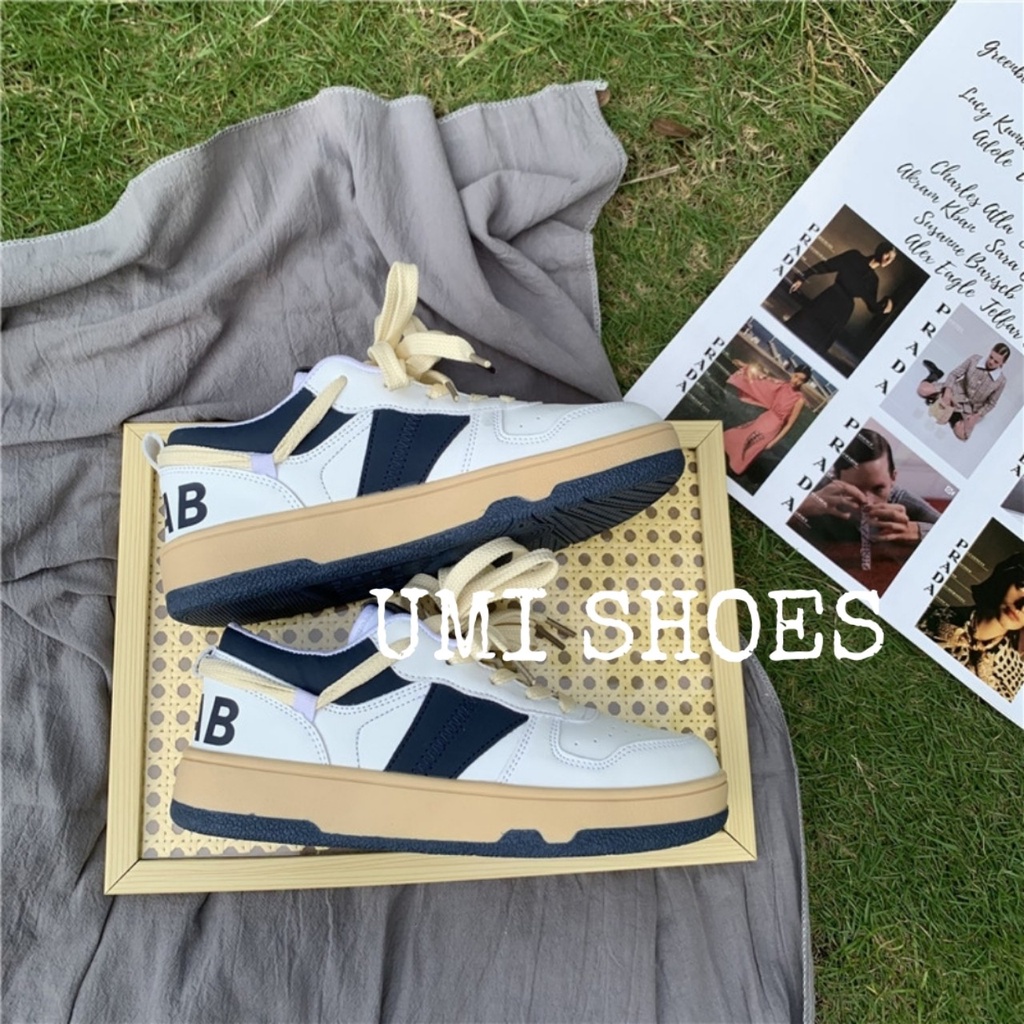 [LOẠI 1] Giày thể thao nữ đế bằng mã BBAU da vải canvas mềm bata mới hot phong cách retro ulzzang đẹp cá tính thời trang | BigBuy360 - bigbuy360.vn