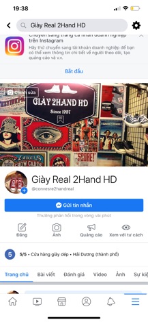 Giày Converse 2hand Chính Hãng (Đã Qua Sử Dụng)