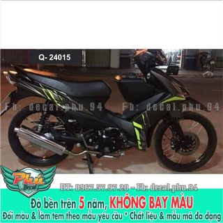 Tem rời Axelo đen nhám -1