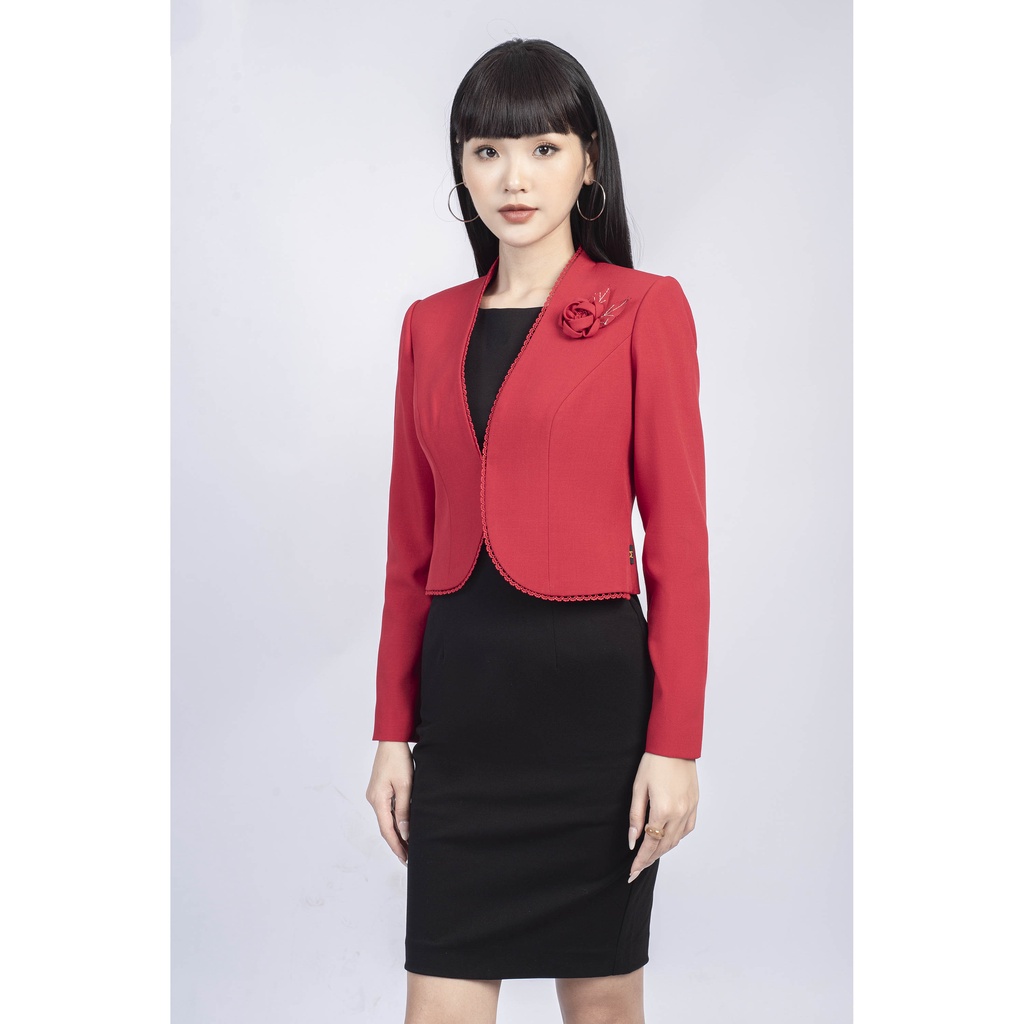 Áo khoác kiểu dáng croptop MMOutfit M-AK070621006
