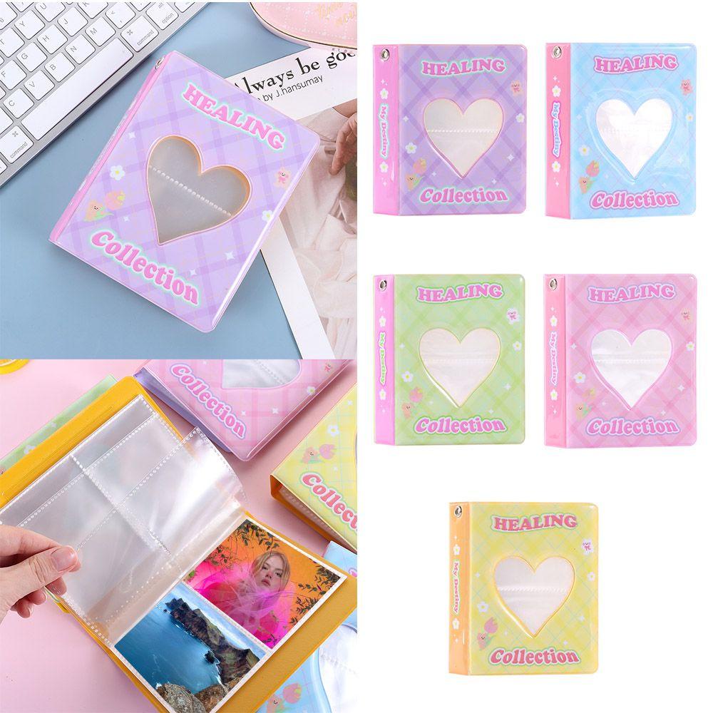 PISTA Album Ảnh Hình Trái Tim Dễ Thương Cho Polaroid 3 inch