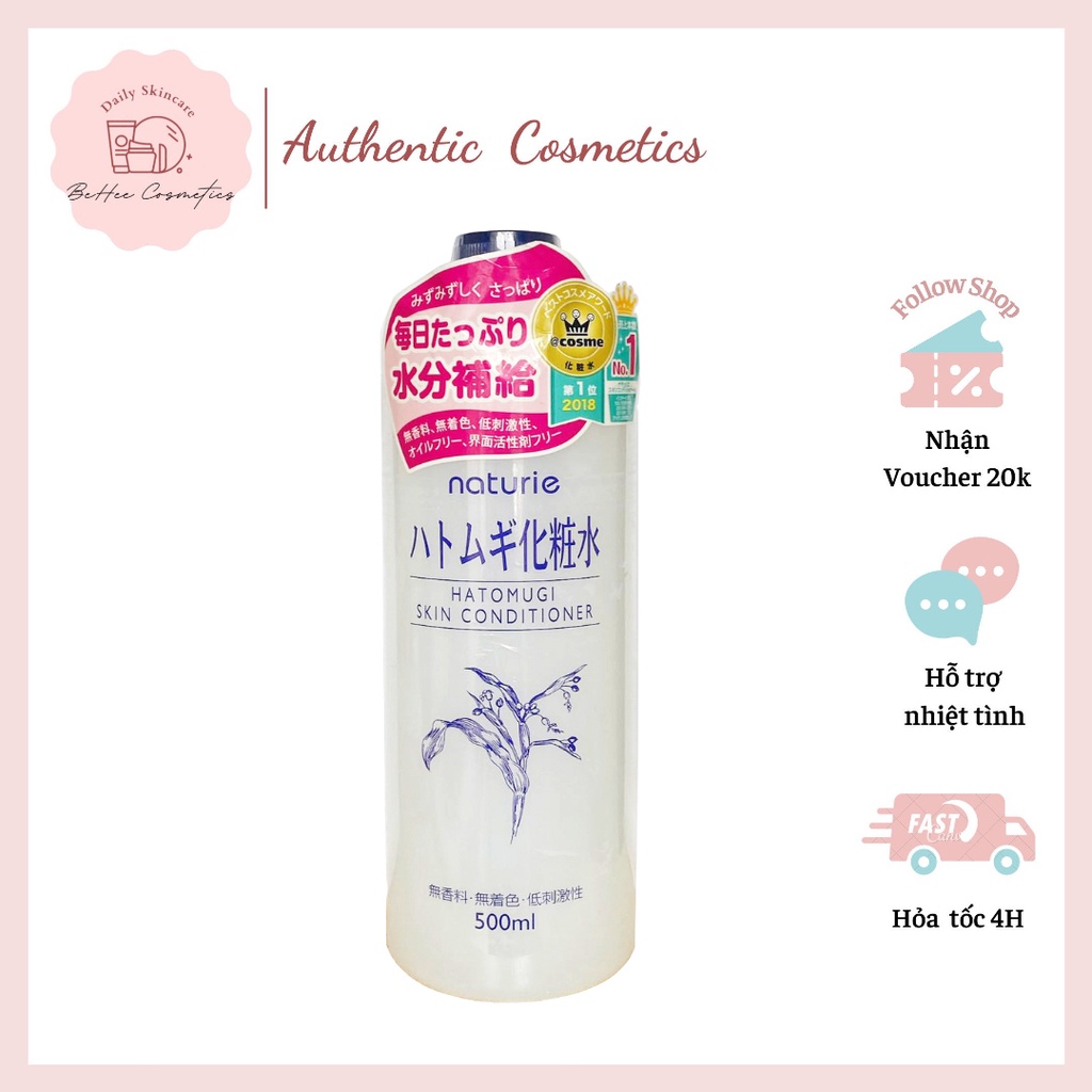 Nước Hoa Hồng Naturie Skin Conditioner - 500ml
