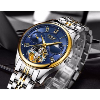 ĐỒNG HỒ NAM AUTOMATIC AESOP 2020 CAO CẤP FULL BOX ( TẶNG KÈM PHỤ KIỆN THÂU DÂY VÀ DÂY DA )