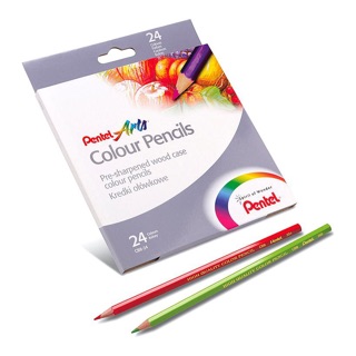 Bút Chì Màu Pentel CB8 (12 Màu)