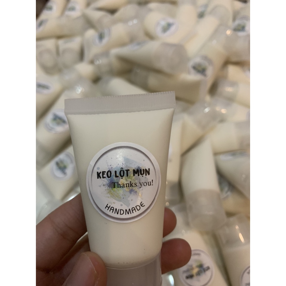 Gel lột mụn đầu đen, mụn cám handmade