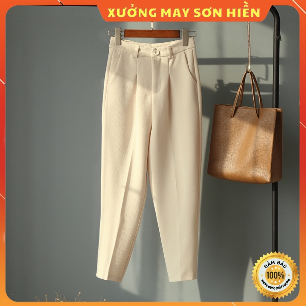 Quần Baggy Công Sở Basic Xưởng May Sơn Hiền MS306