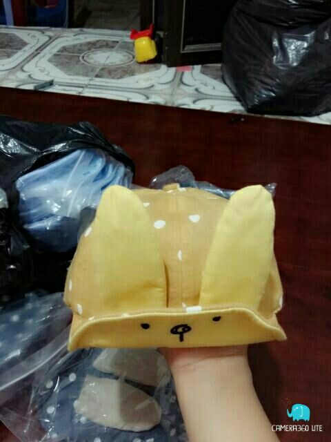 Mũ tai thỏ cho bé