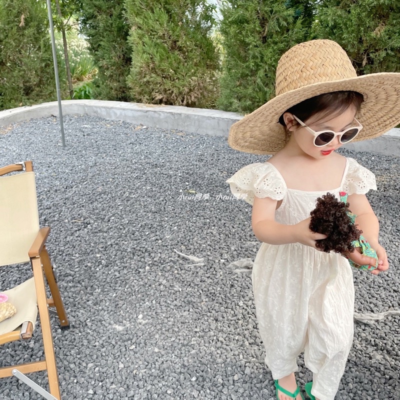 JUMPSUIT HỞ LƯNG HÀN QUỐC CHO BÉ GÁI