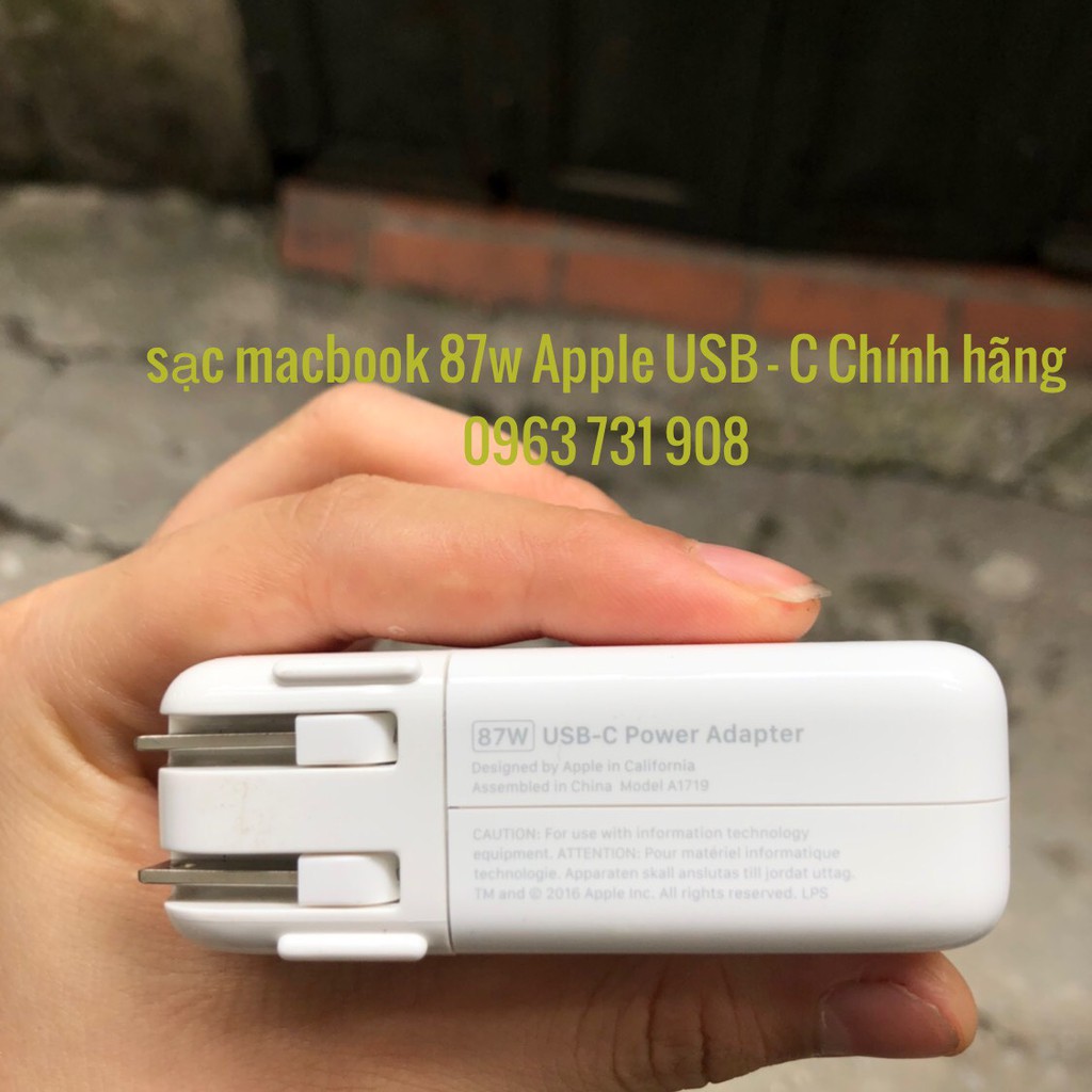 [Mã 155ELSALE giảm 7% đơn 300K] Củ sạc Apple 87w USB-C Power Adapter