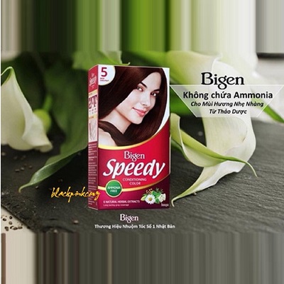 Thuốc nhuộm tóc Bigen Speedy Conditoning Color