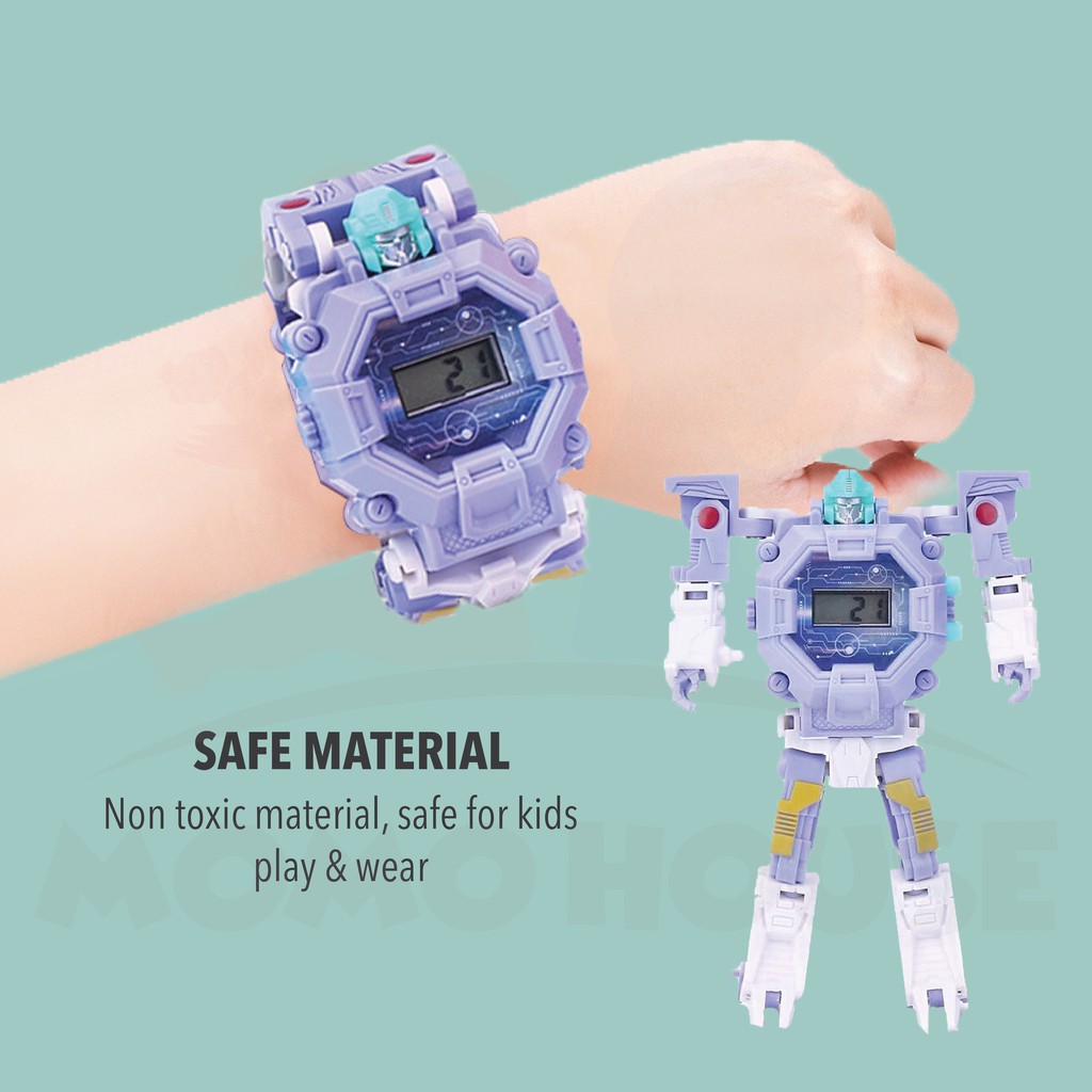 Đồ chơi đồng hồ biến hình robot độc đáo dành cho bé | BigBuy360 - bigbuy360.vn
