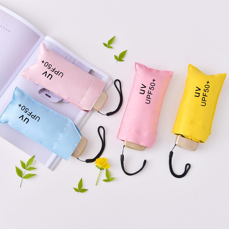 Dù Che Nắng / Mưa / Tia UV Mini Siêu Nhẹ Mang Đi Tiện Dụng