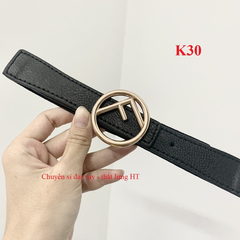 Đai váy F SÁNG 2.5cm K30