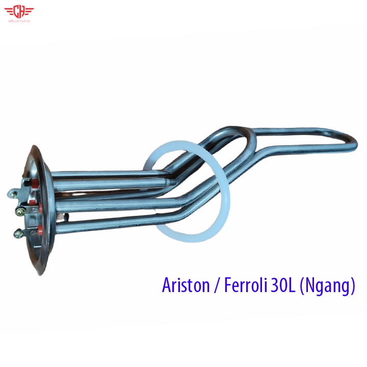 Thanh Đốt Bình Nước Nóng Ariston / Ferroli 30L Ngang ( tặng kèm ron)