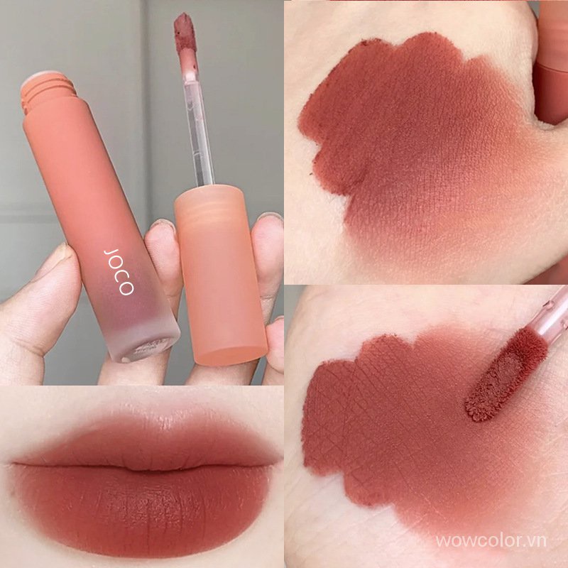 [Hàng mới về] Son môi JOCO chống thấm nước độc đáo cao cấp 6 màu tùy chọn