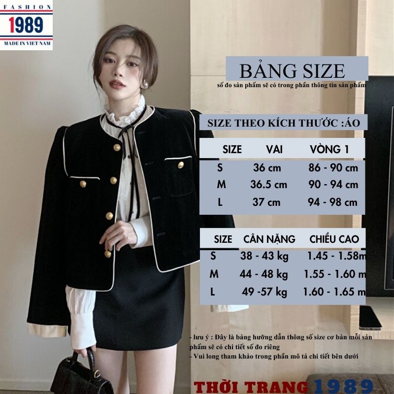 Áo khoác nhung tiểu thư viền túi trắng ,kiểu dáng hàn quốc ulzzang , áo khoác mùa đông cực xinh -PHƯƠNG 1989