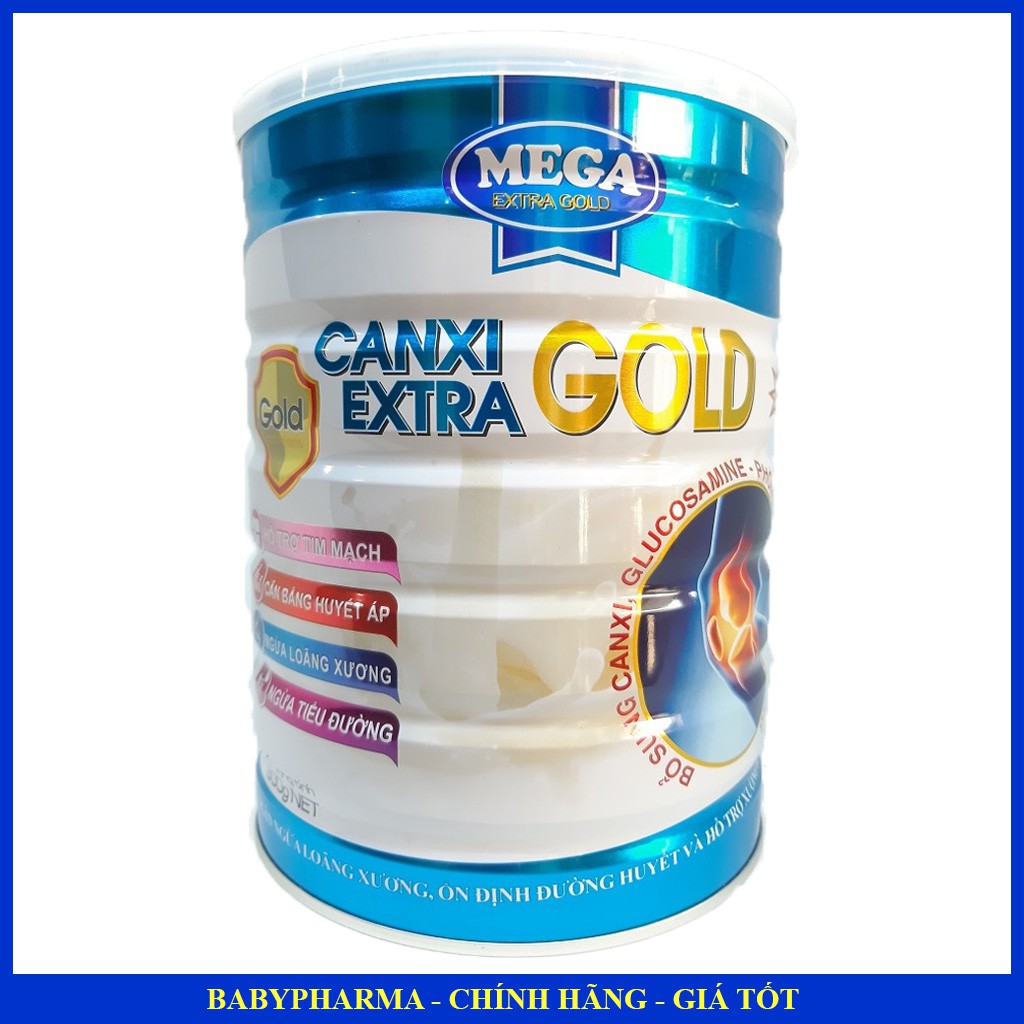 [Mua 1 tặng 1] Sữa bột Canxi Extra Gold lon 900g
