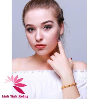 Lắc tay nữ, lắc tay nữ mạ vàng không phai mầu, không bị đen