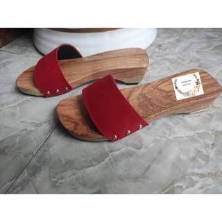 Guốc gỗ Guốc mộc cao 5 phân