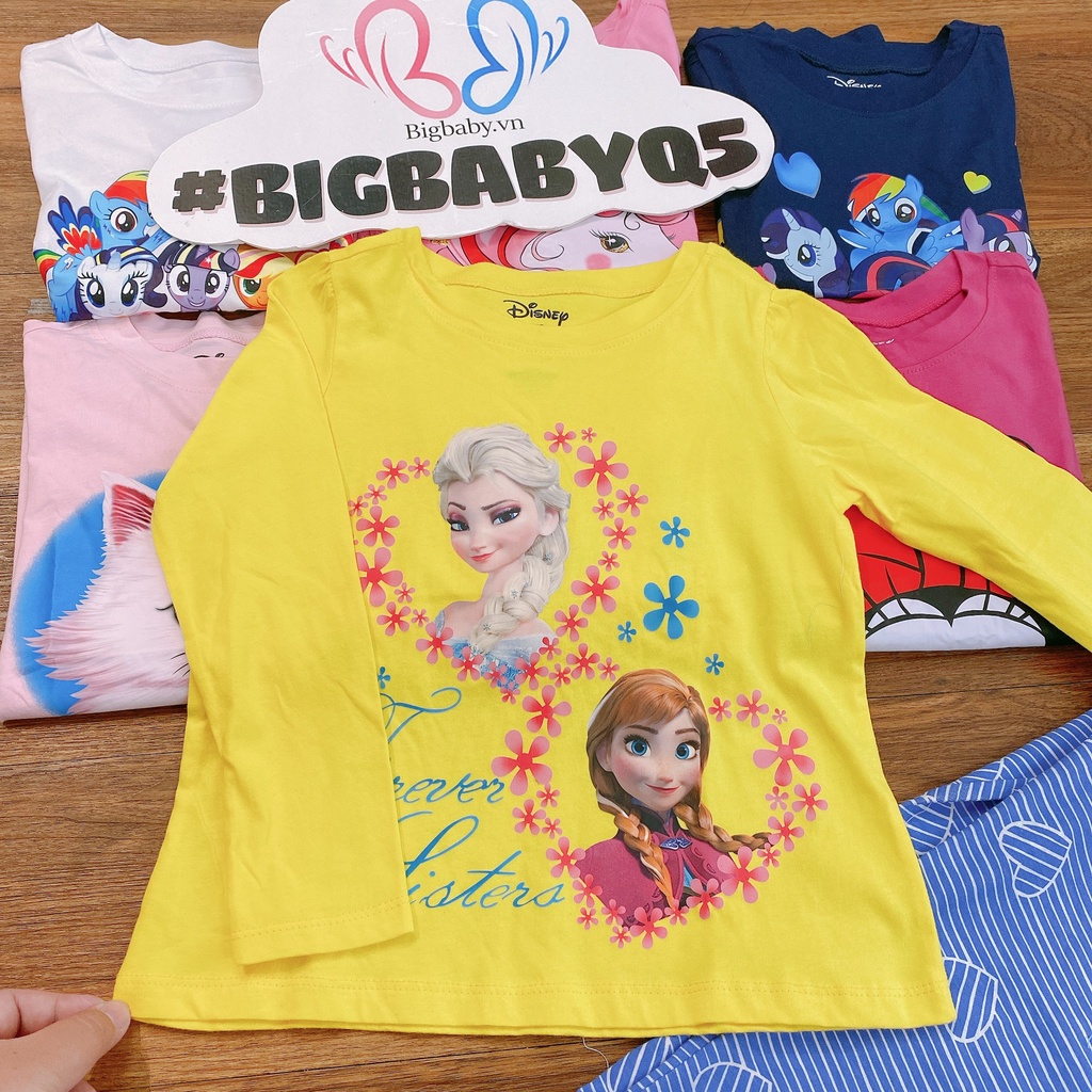 BỘ DÀI ĐẠI PONY/ ELSA/HOẠT HÌNH 3D KHÔNG BONG TRÓC CHO BÉ GÁI 4-14T - Bigbaby shop