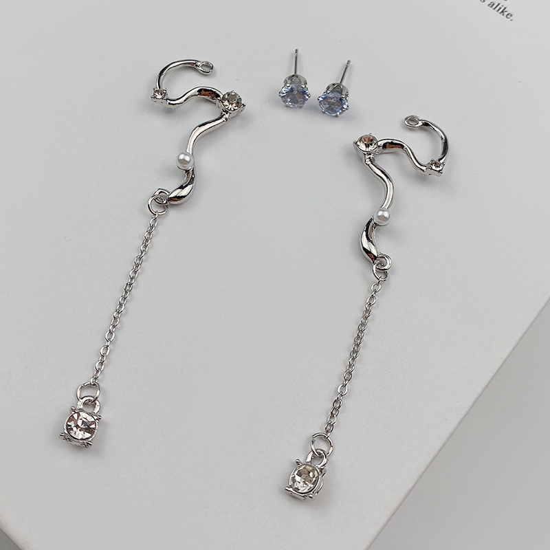 Khuyên Tai Tua Rua Đính Đá Zircon Cho Nữ