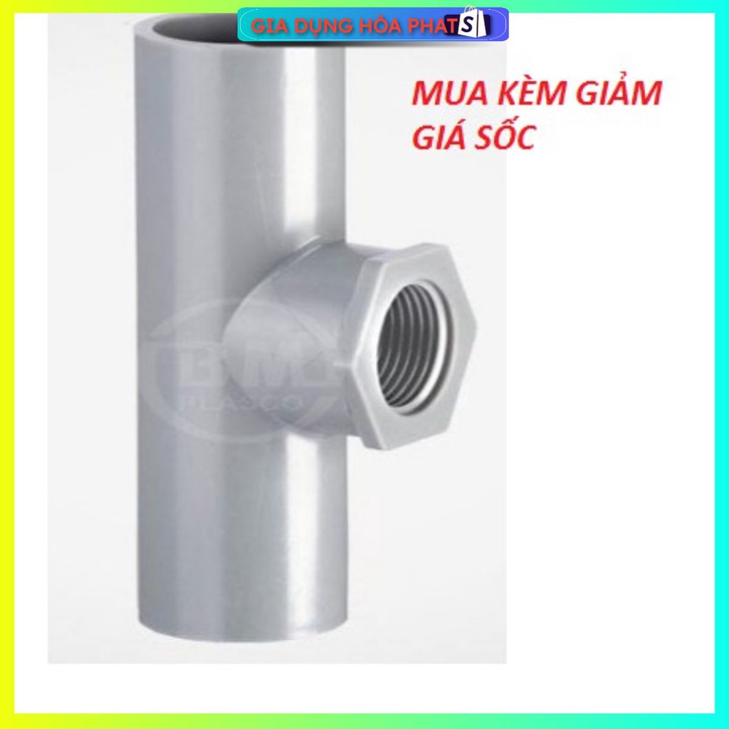 Tê Ren trong 21/27 nhựa PVC Bình Minh (loại dày) GIẢM GIÁ SỐC