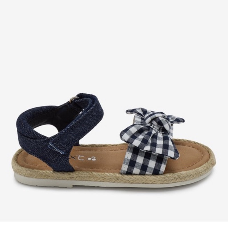 Dép kẻ bé gái size 25.5 next sale