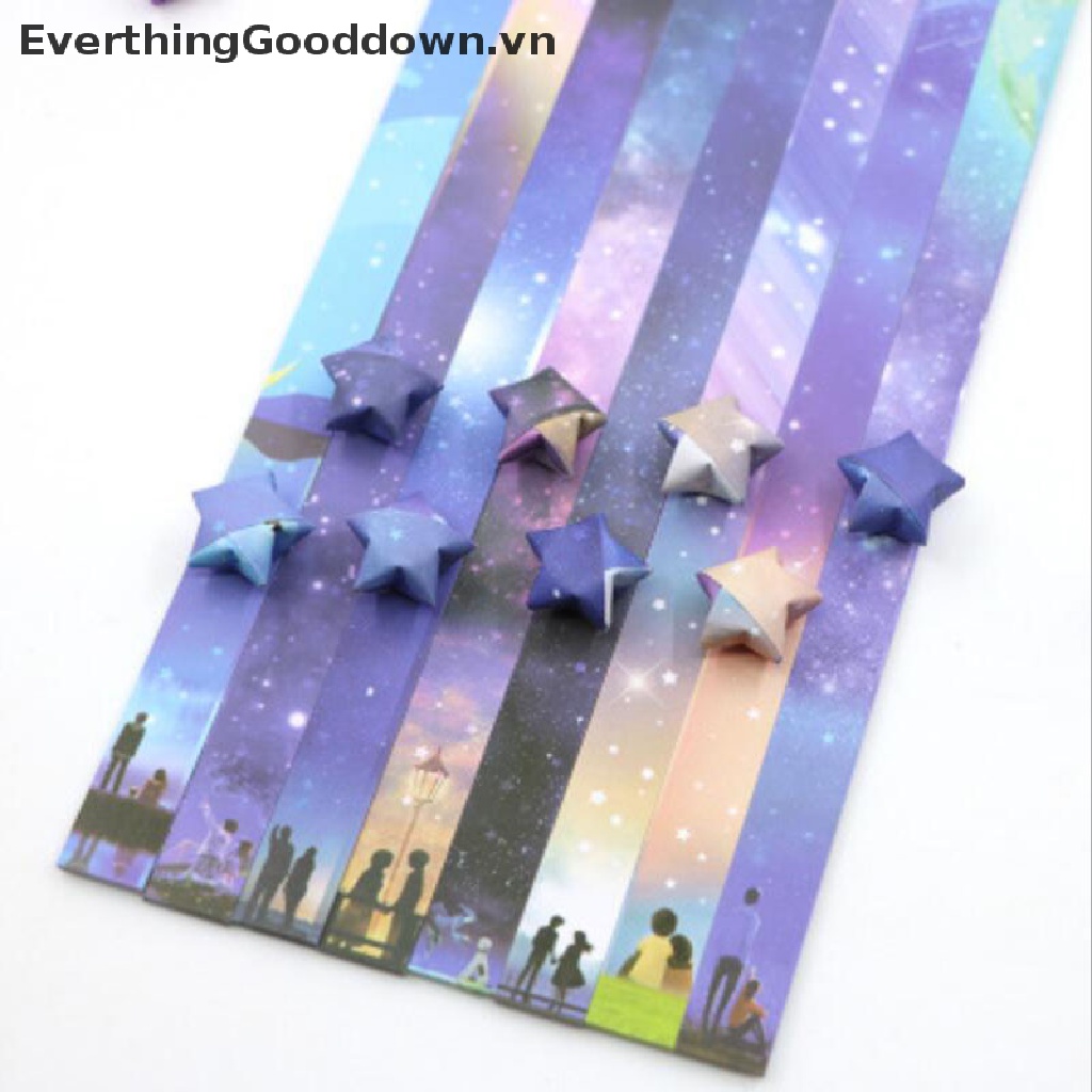 Set 136 X Giấy Gấp Sao May Mắn