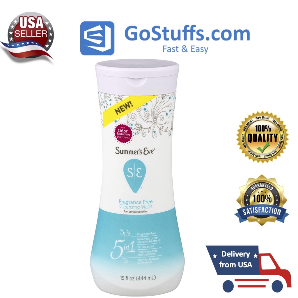 Dung dịch vệ sinh Phụ nữ nước rửa phụ khoa Summer's Eve 444ml Cleansing Wash