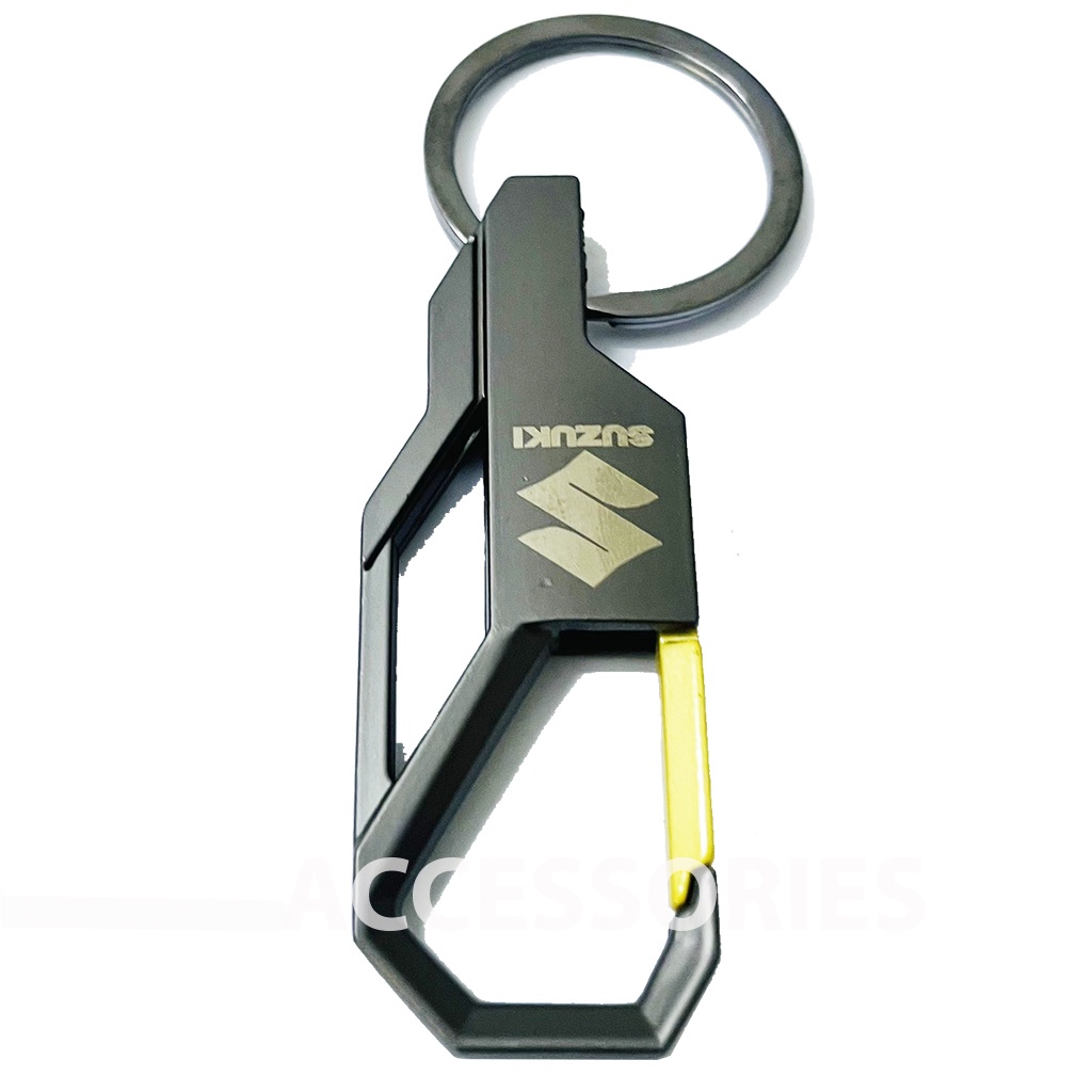 Móc Khóa Nhôm Logo Suzuki Cao Cấp PKPH