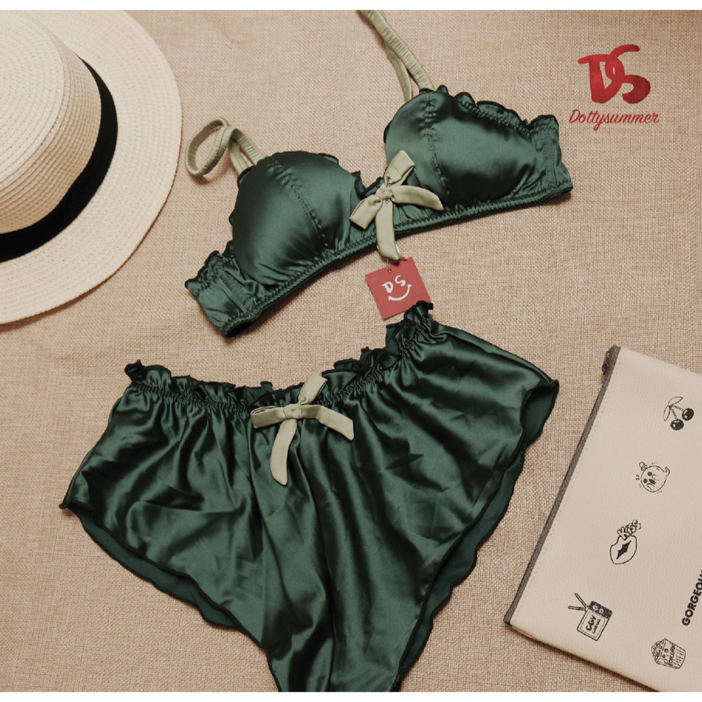 Bộ Ngủ Phi Lụa Ngắn Sexy