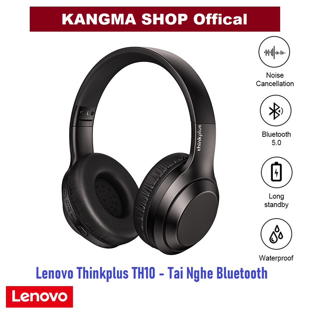 Lenovo - Tai nghe Bluetooth Thinkplus TH10 - Tùy chỉnh không dây hoặc có dây.
