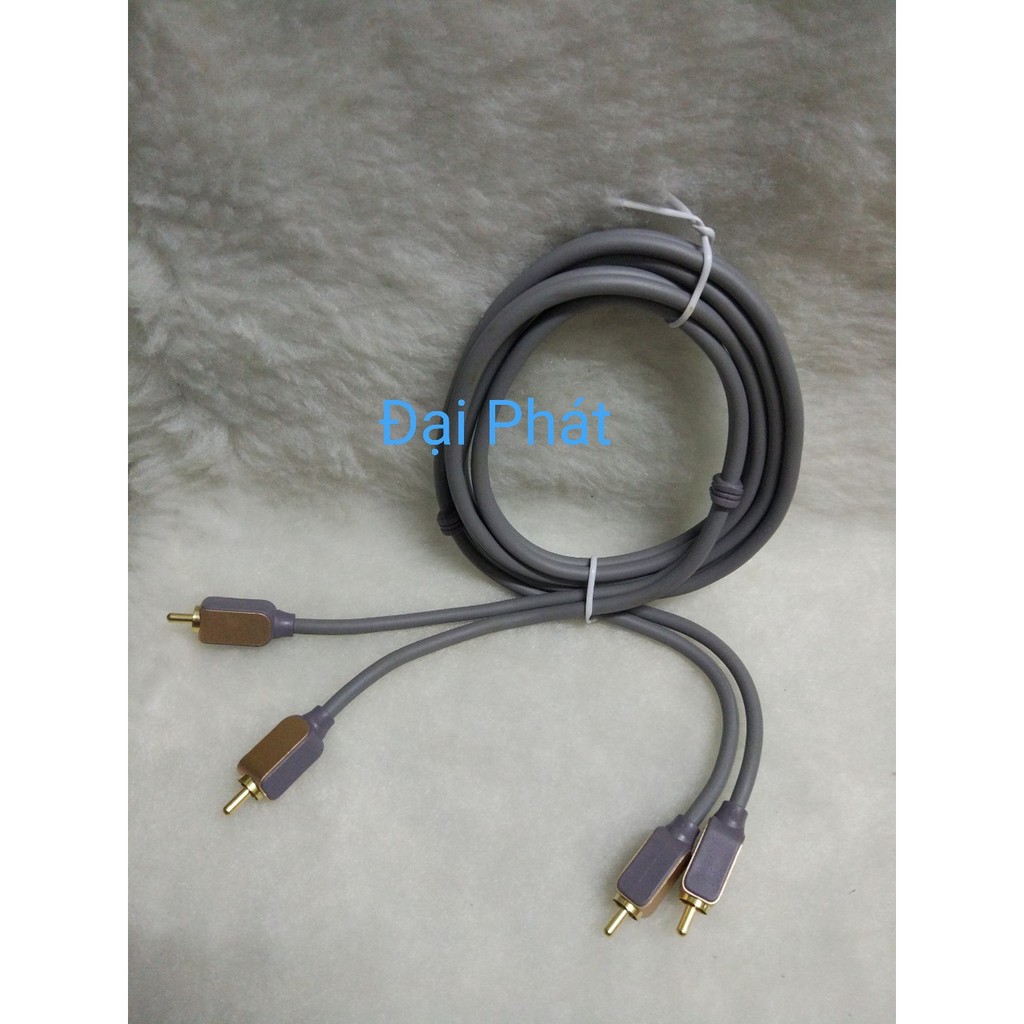 Dây AV 4 Đầu  Xám 1m5 Hàng Tốt