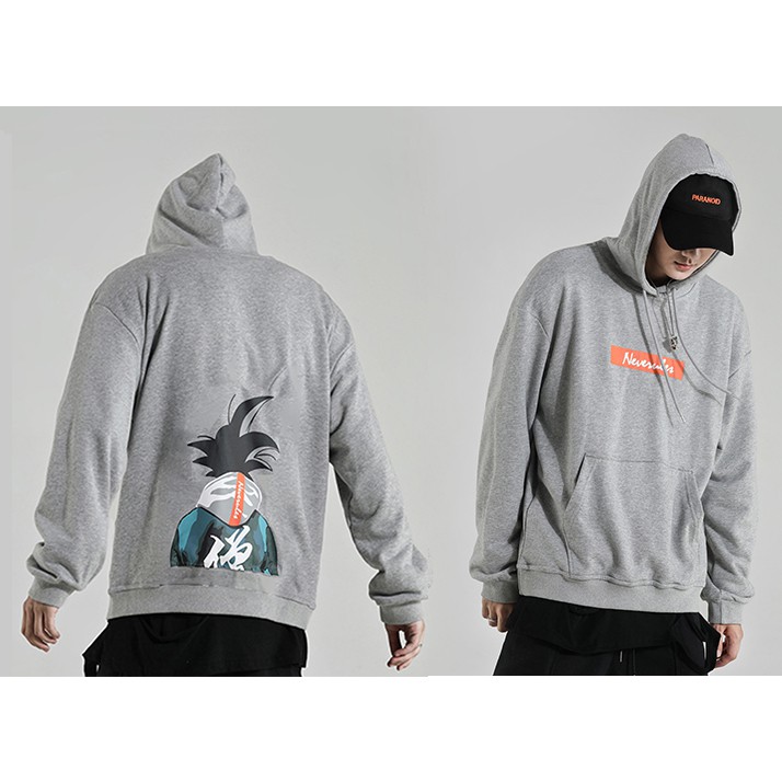 Áo hoodie Nam nữ in hình songoku cá tính phong cách street style hàn quốc cá tính New