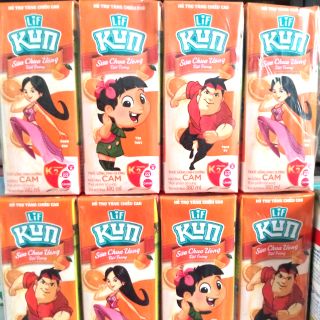 Sữa chua uong kun cam , dâu socola 110ml date mới 21/11/2023