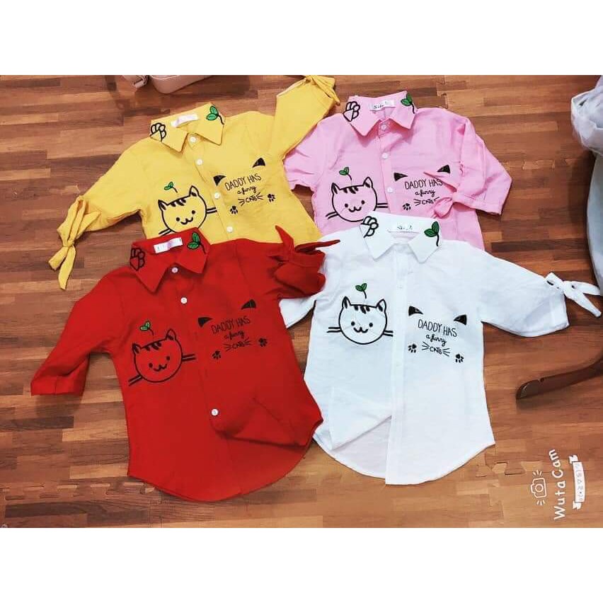 ÁO SƠ MI HỌC SINH CHO BÉ GÁI 💝FREESHIP💝Áo cho bé gái đẹp giá rẻ