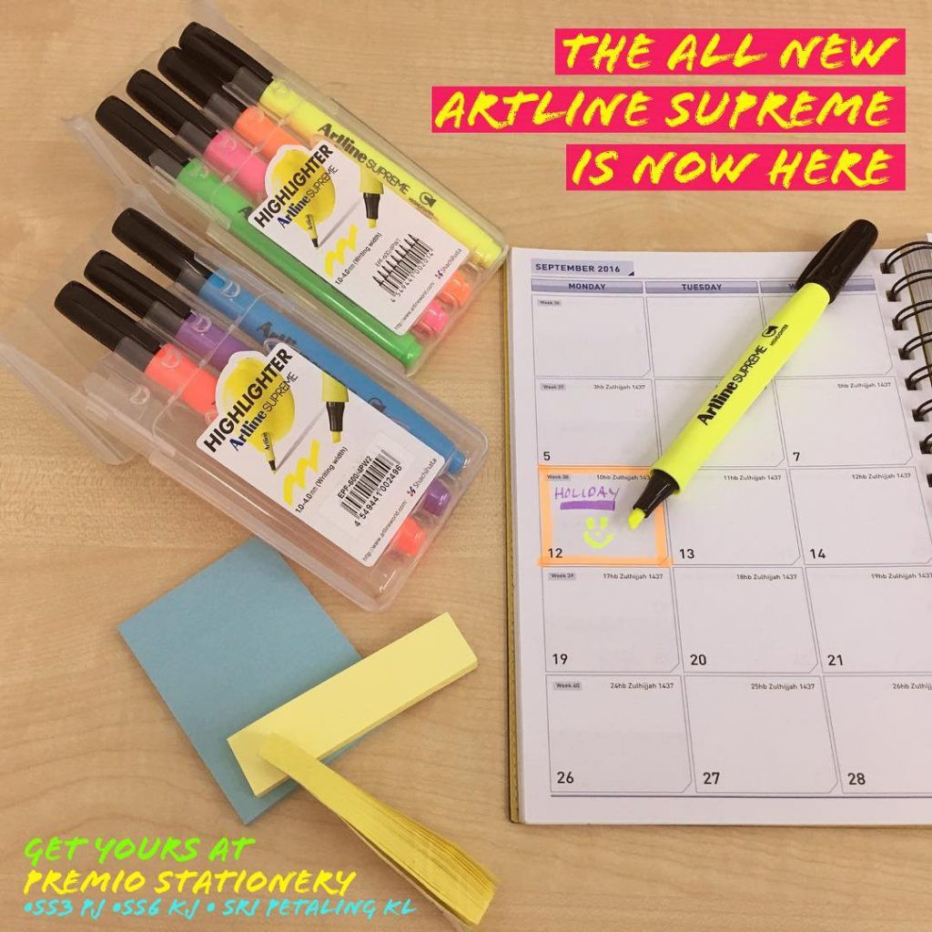 Bút dạ quang Artline Supreme EPF-600