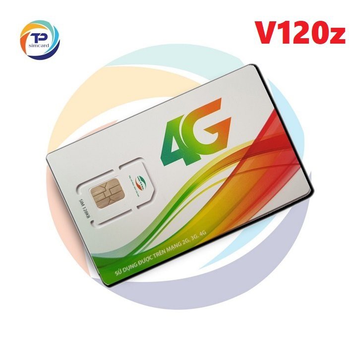 Sim 4G Viettel V120 2GB/1 ngày miễn phí nội mạng.