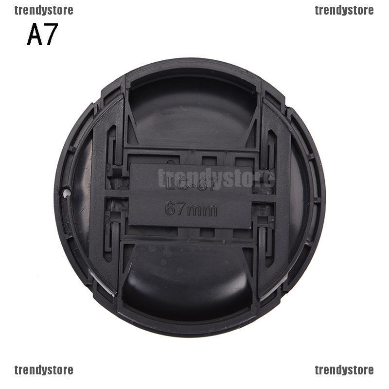 Nắp đậy ống kính máy ảnh Sony Alpha DSLR ( 52,55,58,67,72,77,82mm )