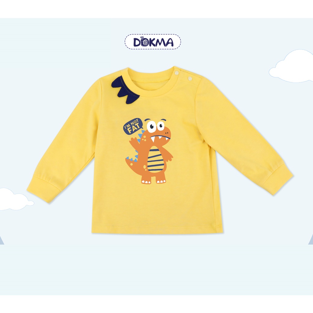 DA1114 Áo cài vai dài tay Dokma