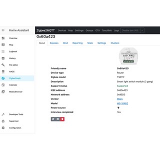 zigbee - Công tắc thông minh Zigbee 3.0