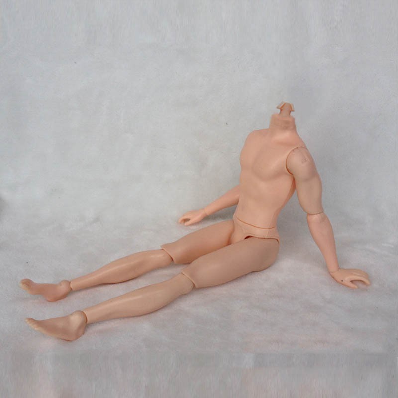 Diy 14 Thân búp bê nối di chuyển được cho bạn trai Barbie Ken Male MAN Body khỏa thân